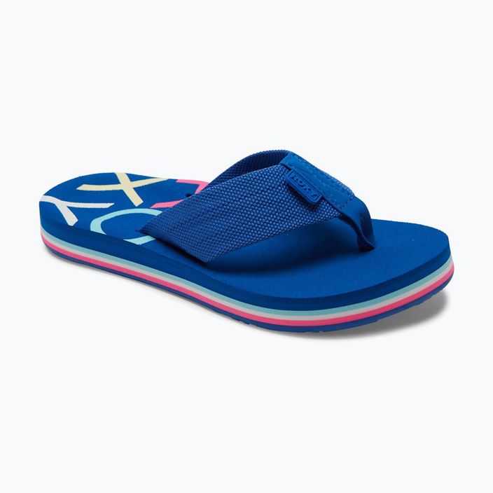 Damen-Flip-Flops ROXY Coastin Print 2021 bacha blue
