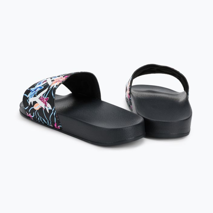 Damen-Flip-Flops ROXY Slippy II 2021 black/azela pink 3