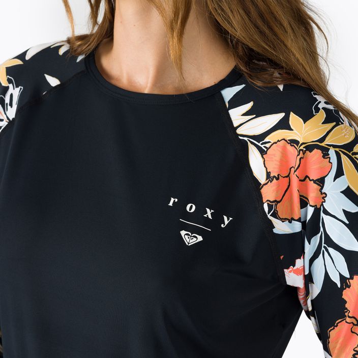 Frauen-T-Shirt zum Schwimmen ROXY Beach Classics 2021 anthracite 4