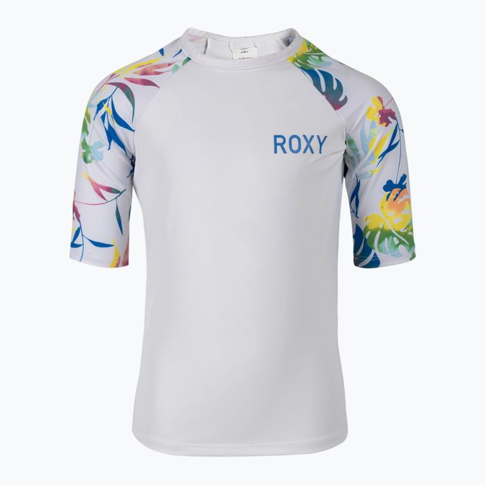 Schwimm-T-Shirt für Kinder ROXY Printed 2021 bright white/surf trippin