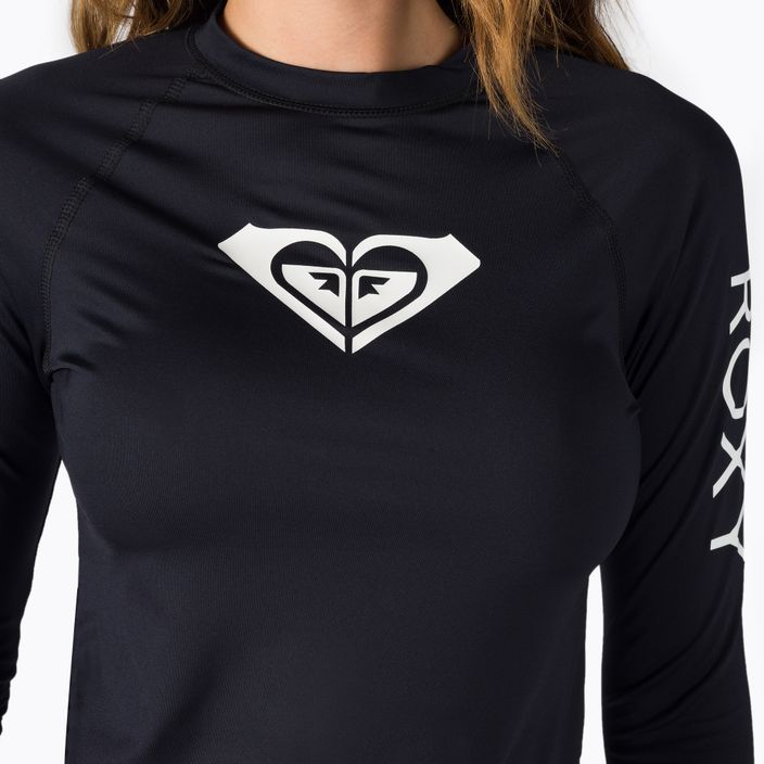 Schwimm-Langarmshirt für Frauen ROXY Whole Hearted 2021 anthracite 4