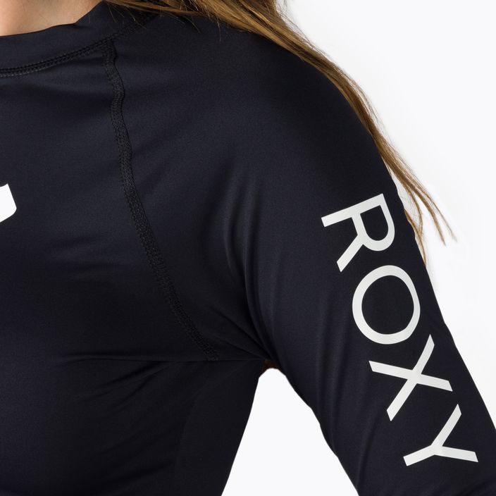 Schwimm-Langarmshirt für Frauen ROXY Whole Hearted 2021 anthracite 5