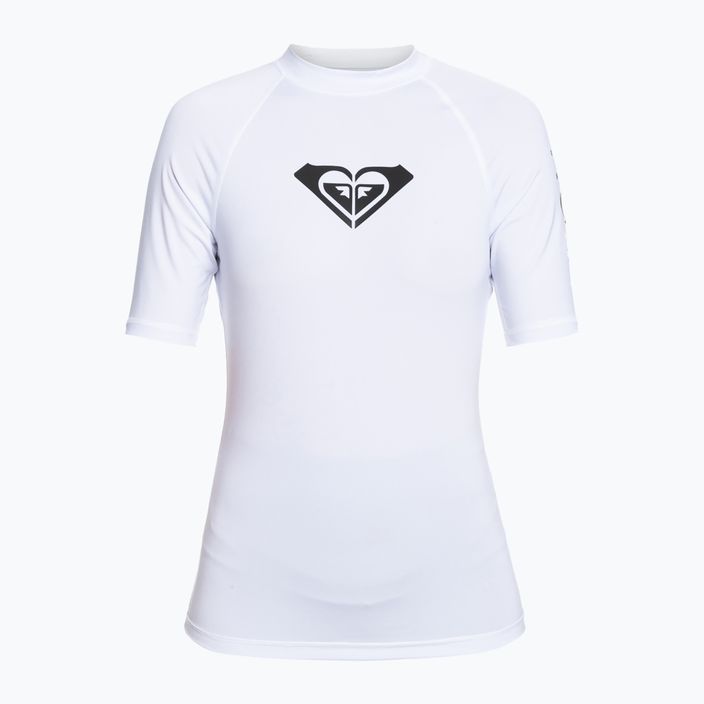 Frauen-T-Shirt zum Schwimmen ROXY Whole Hearted 2021 bright white