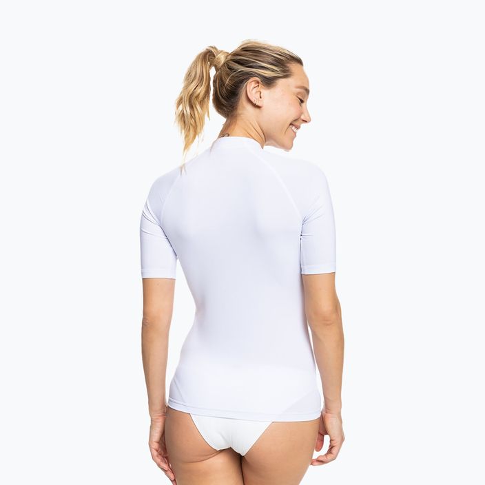 Frauen-T-Shirt zum Schwimmen ROXY Whole Hearted 2021 bright white 3