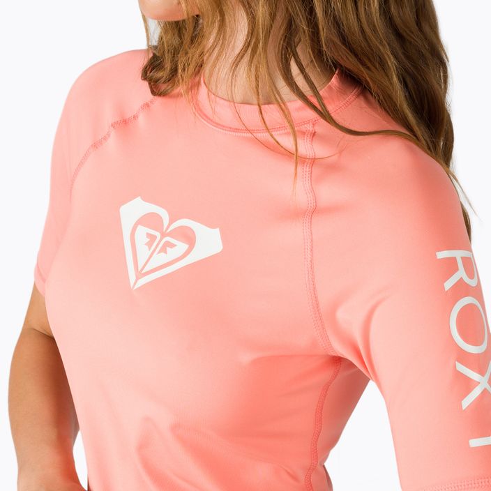 Frauen-T-Shirt zum Schwimmen ROXY Whole Hearted 2021 fusion coral 4