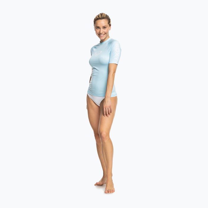 Frauen-T-Shirt zum Schwimmen ROXY Whole Hearted 2021 cool blue 2