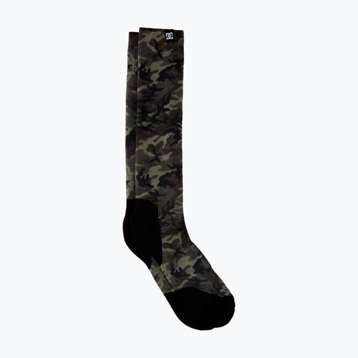 Snowboard-Socken für Männer DC Summit woodland camo green 4