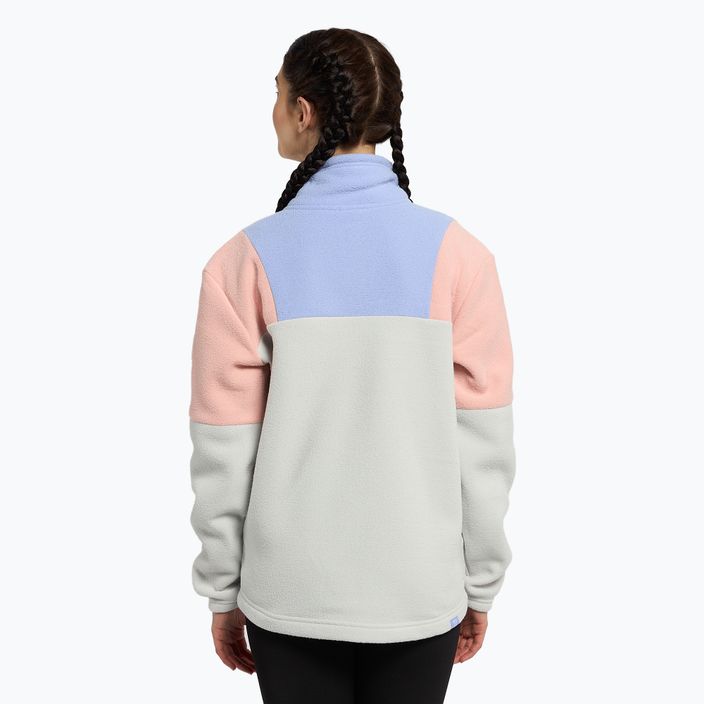 Snowboard-Sweatshirt für Frauen ROXY Chloe Kim Layer 2021 heather grey 4