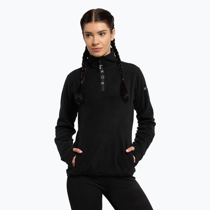 Snowboard-Sweatshirt für Frauen ROXY Sayna Half Zip 2021 true black