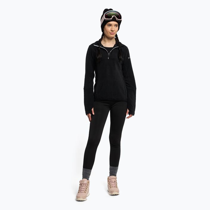 Snowboard-Sweatshirt für Frauen ROXY Sayna Half Zip 2021 true black 2