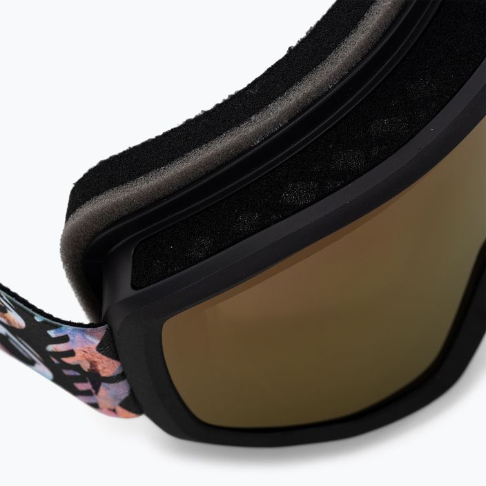 Snowboardbrille für Frauen ROXY Izzy 2021 tenderness blk/ml purple 5