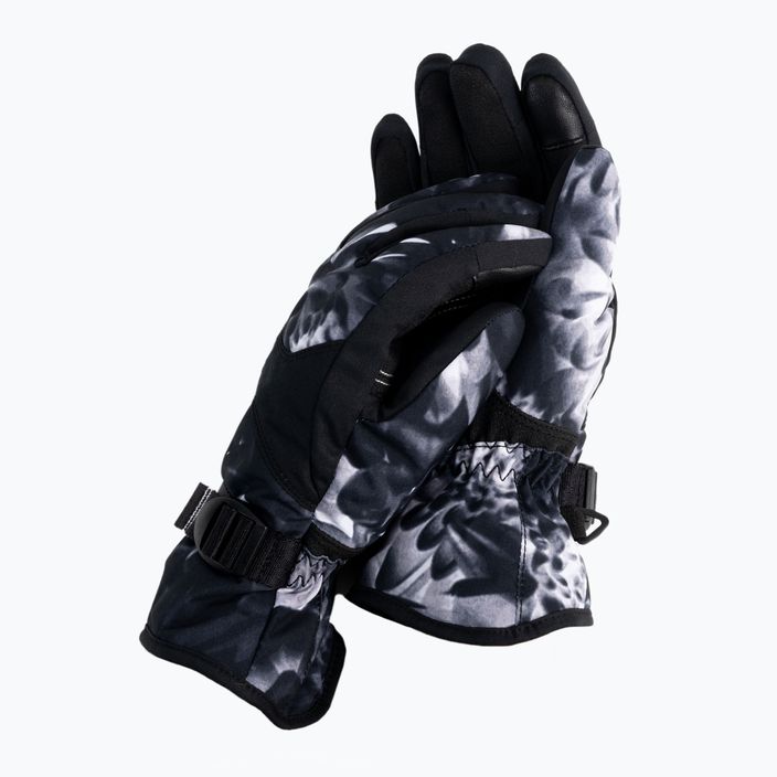 Snowboard-Handschuhe für Frauen ROXY Jetty 2021 true black future flower