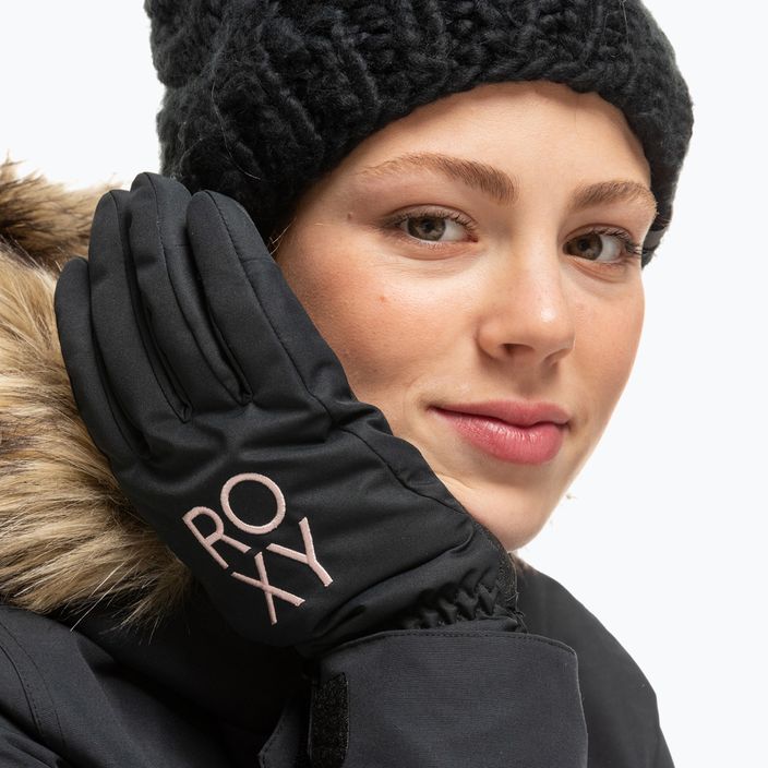 Snowboard-Handschuhe für Frauen ROXY Freshfields 2021 true black 6