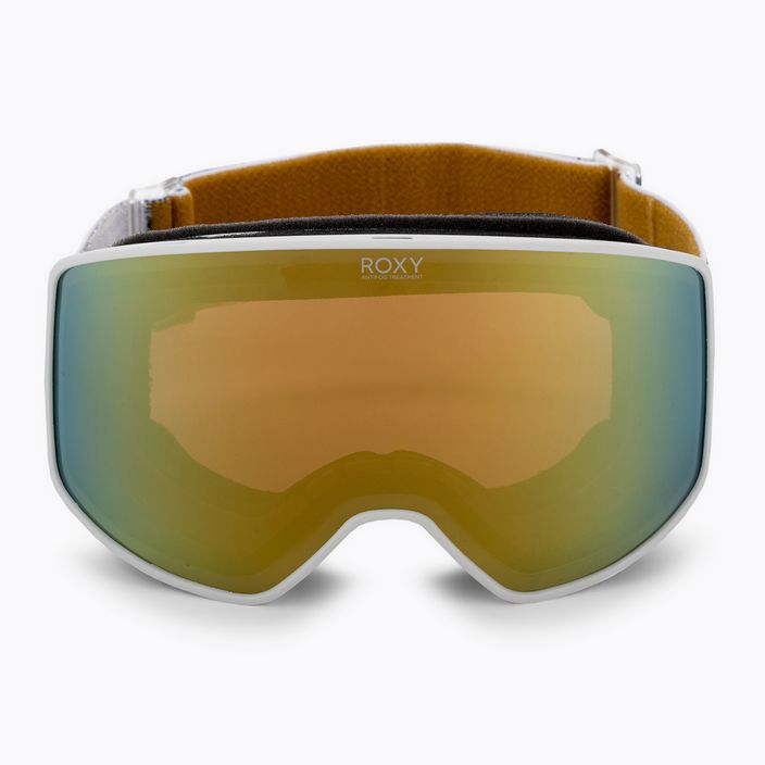 Snowboardbrille für Frauen ROXY Storm Peak Chic 2021 bright white 2