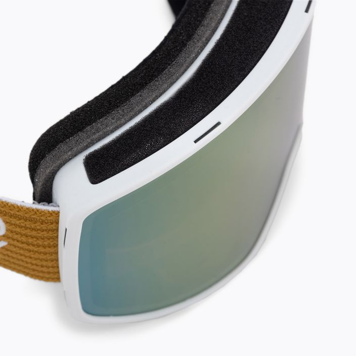 Snowboardbrille für Frauen ROXY Storm Peak Chic 2021 bright white 5