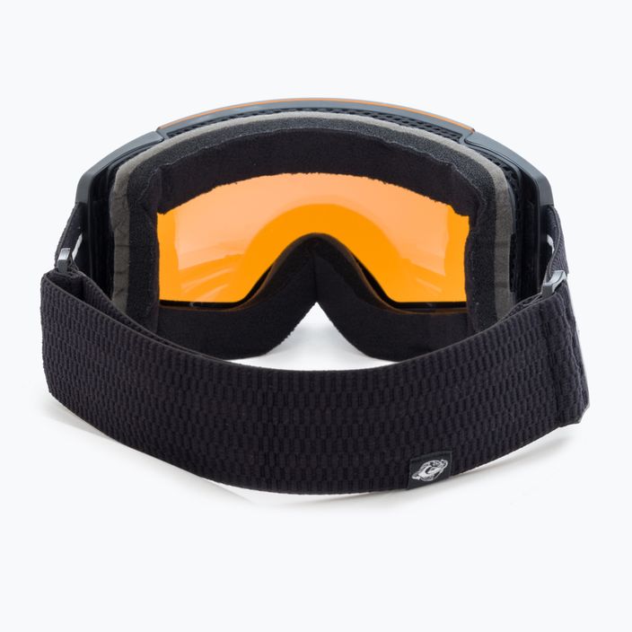 Quiksilver Greenwood S3 schwarz / clux mi silber Snowboardbrille 2