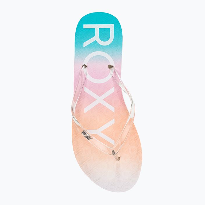 Damen-Flip-Flops ROXY Viva Jelly 2021 aquamarine 6