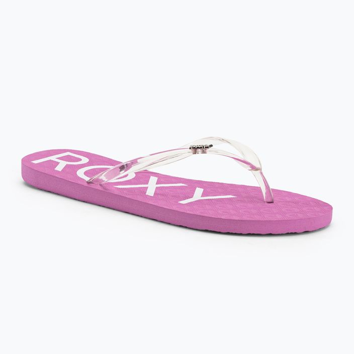 Damen-Flip-Flops ROXY Viva Jelly 2021 sheer lilac