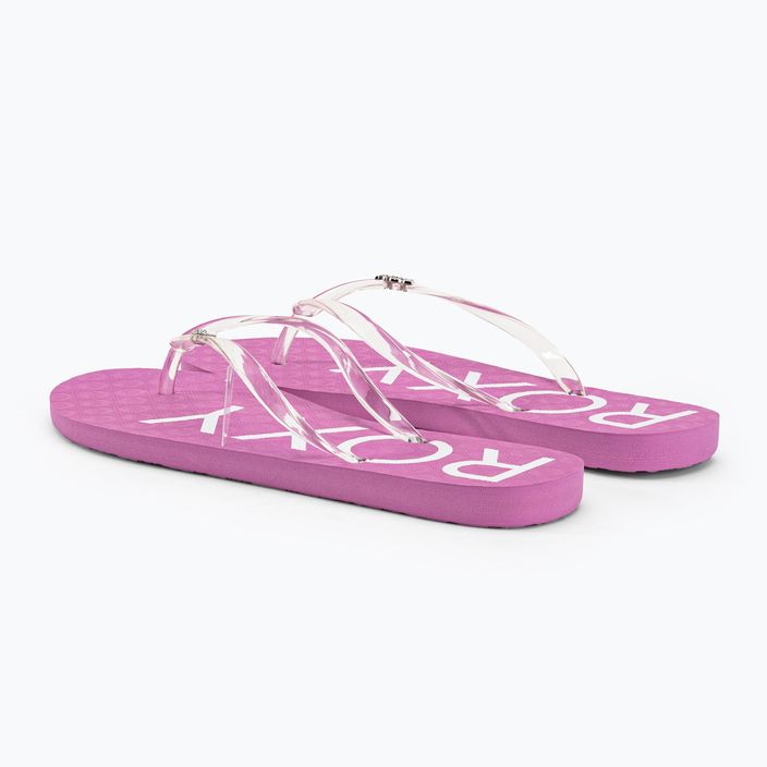 Damen-Flip-Flops ROXY Viva Jelly 2021 sheer lilac 3