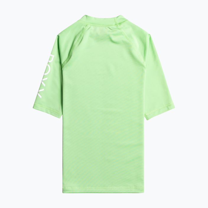Schwimm-T-Shirt für Kinder ROXY Wholehearted 2021 pistachio green 2