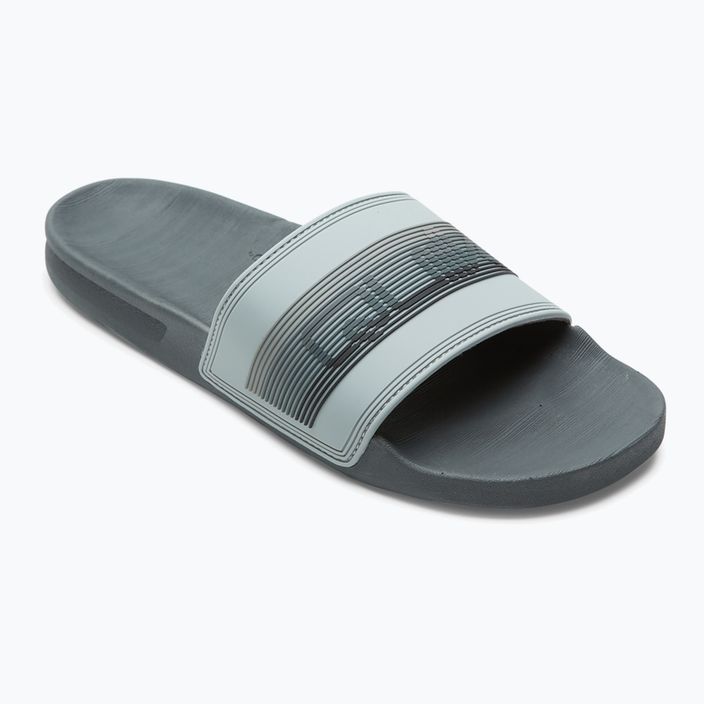 Herren-Flip-Flops Quiksilver Rivi Wordmark Slide grey 9