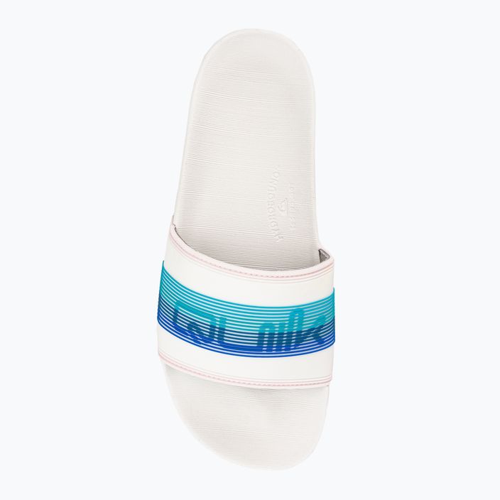 Herren-Flip-Flops Quiksilver Rivi Wordmark Slide white/blue/blue 6
