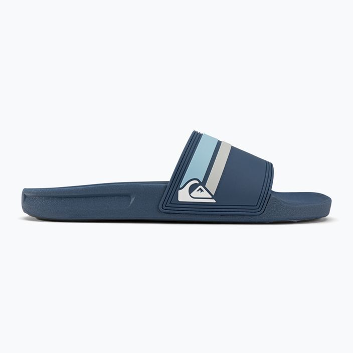 Herren-Flip-Flops Quiksilver Rivi Slide blue 2