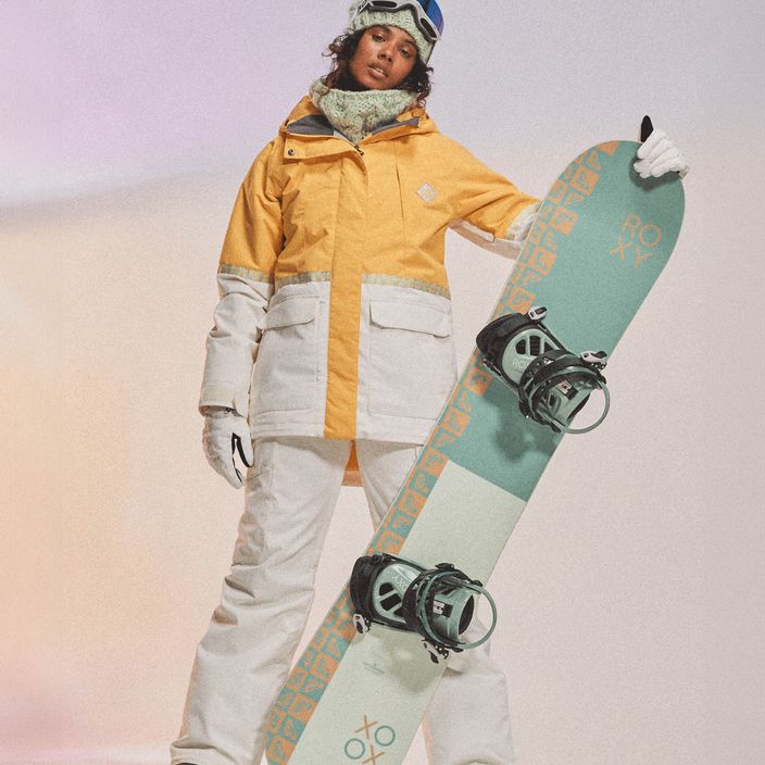 Damen Snowboardjacke ROXY Ritual Sonnenuntergang gold 13