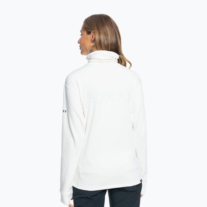 ROXY Vertere Damen Sweatshirt mit durchgehendem Reißverschluss egret 2