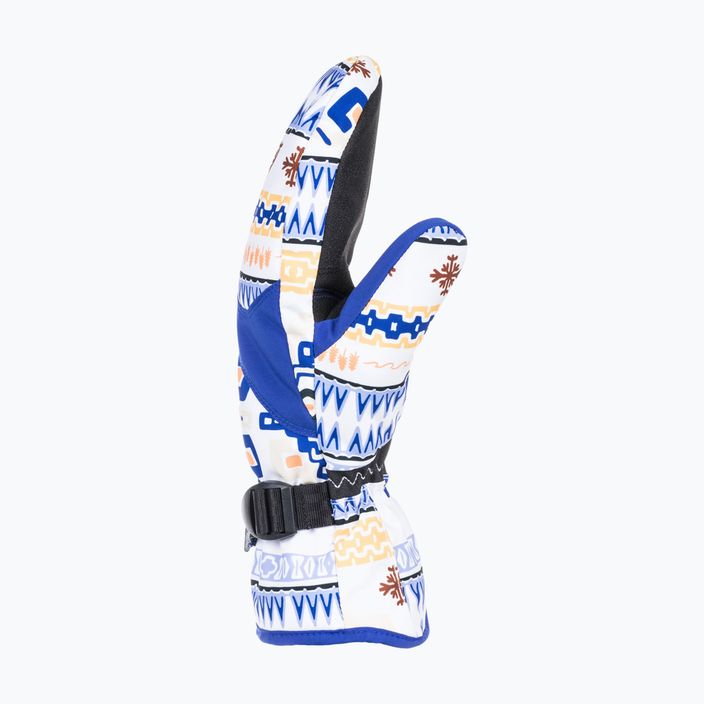 Damen Snowboard Handschuhe ROXY Jetty Mitt hell weiß chandall 2