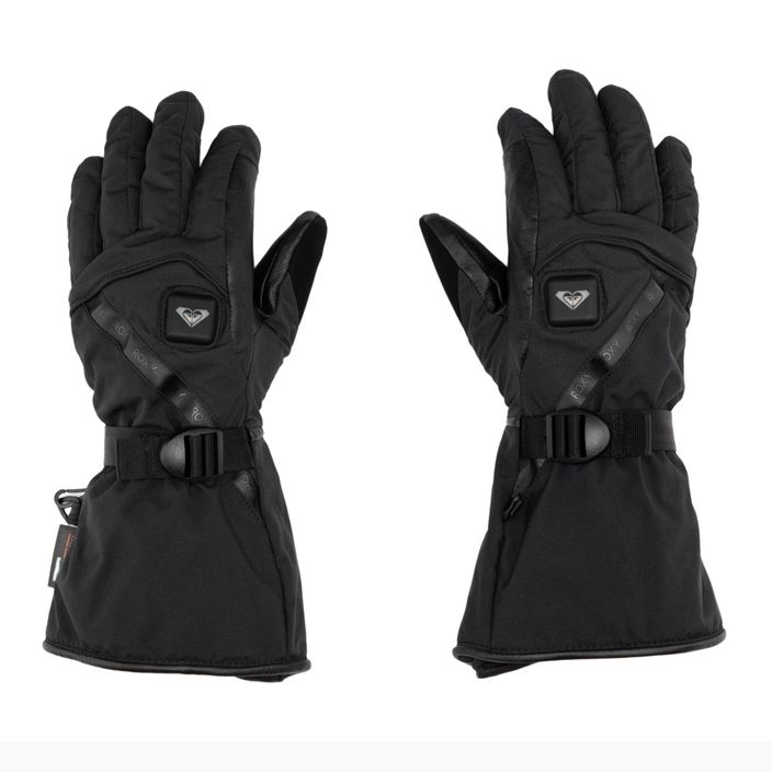 Damen Snowboard Handschuhe ROXY Sierra Warmlink true black 3