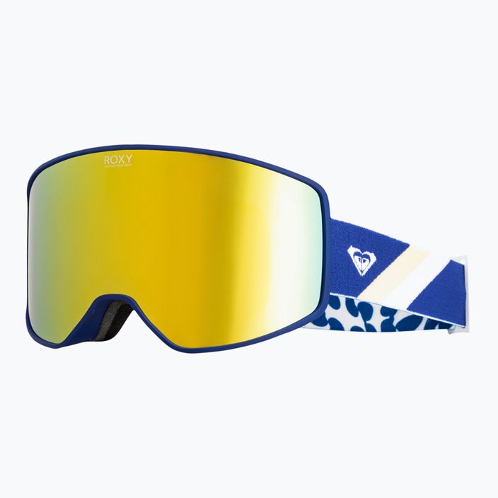 ROXY Storm Peak Damen Snowboardbrille chic/gold ml 5