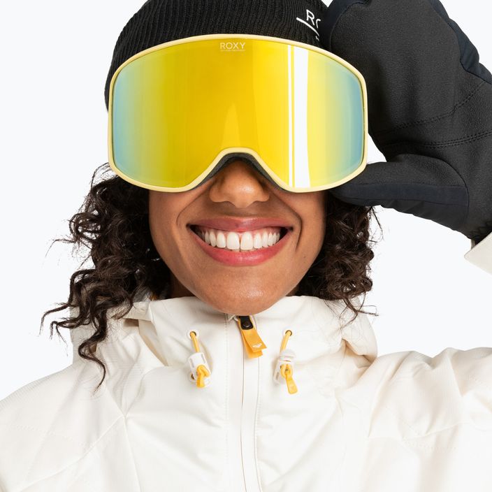 ROXY Storm Women Snowboardbrille Sonnenuntergang gold/gold ml 9