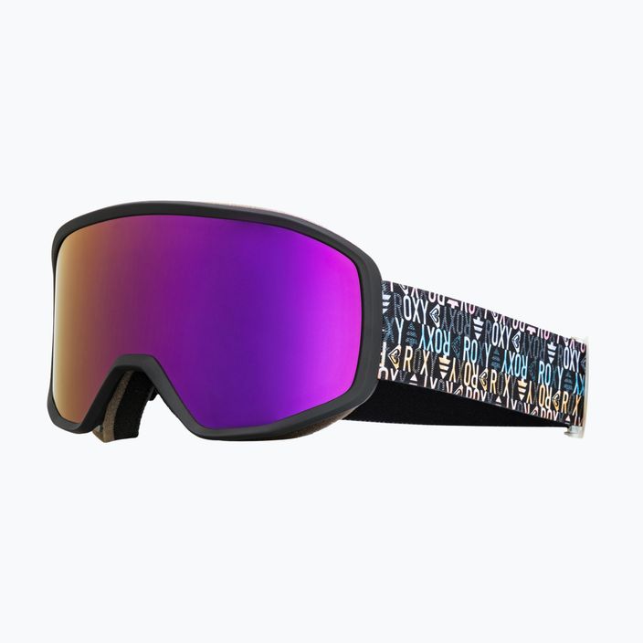 Damen Snowboardbrille ROXY Izzy sapin/lila ml 5