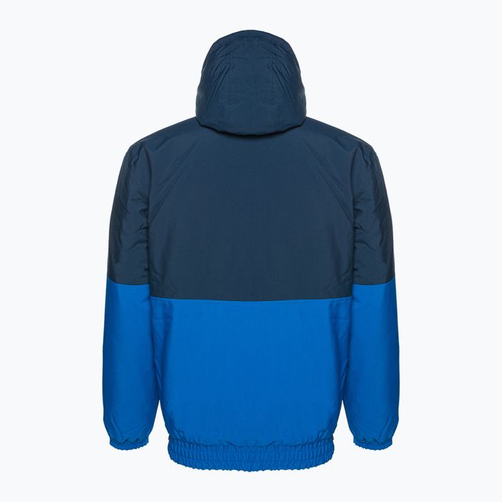 Herren DC Nexus Reversible Anorak Kleid blau Snowboard Jacke 10