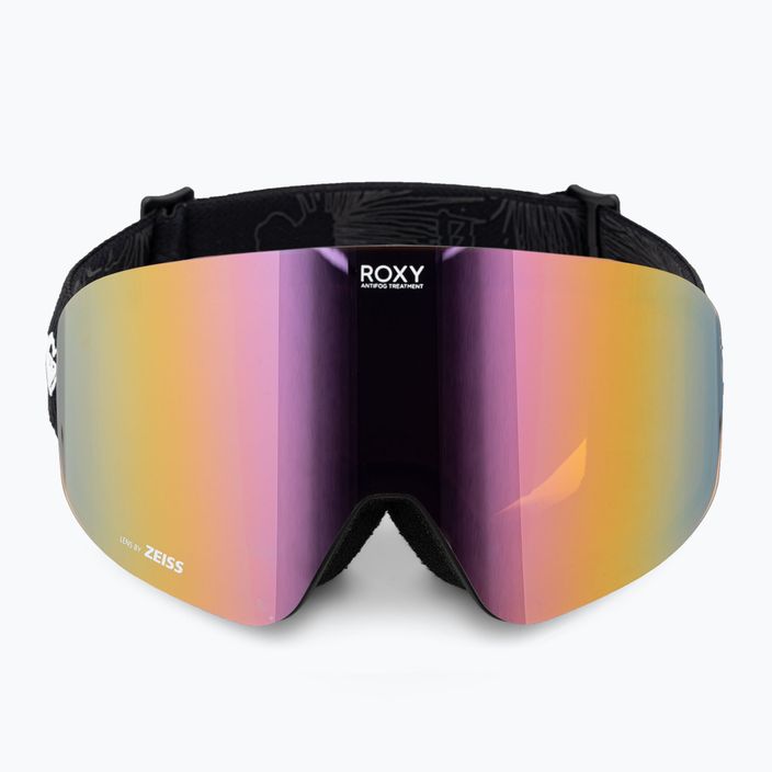 Damen Snowboardbrille ROXY Fellin Color Luxe schwarz/clux ml hell lila 2