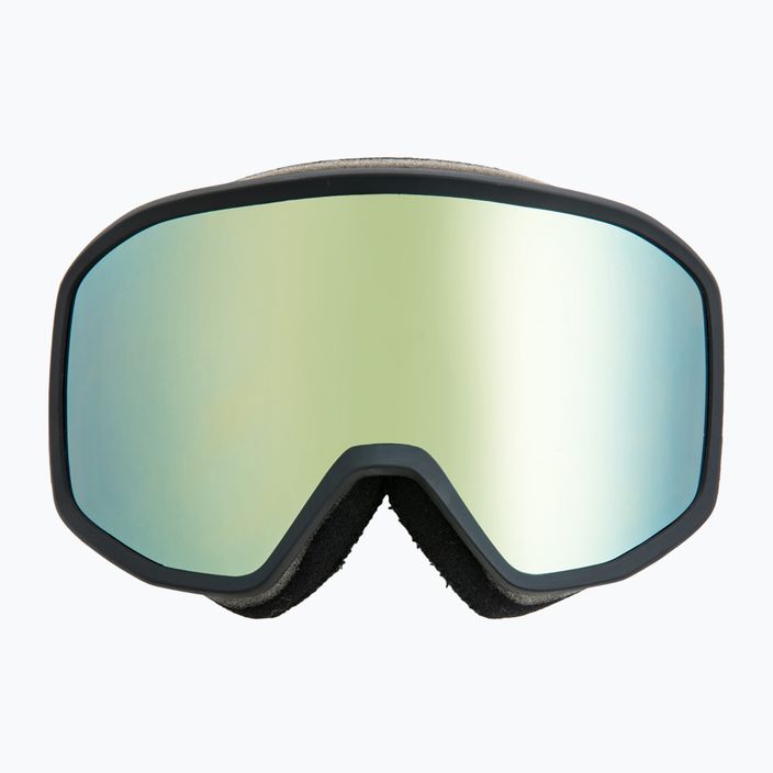 Quiksilver Harper zerklüftete Spitze schwarz/gold Snowboardbrille 6
