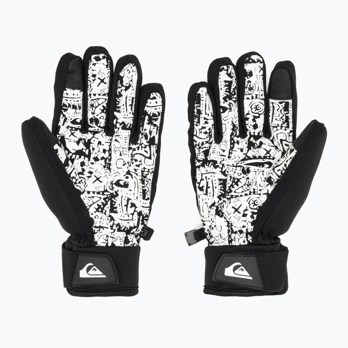 Herren Quiksilver Method Snowboard Handschuhe true black 2