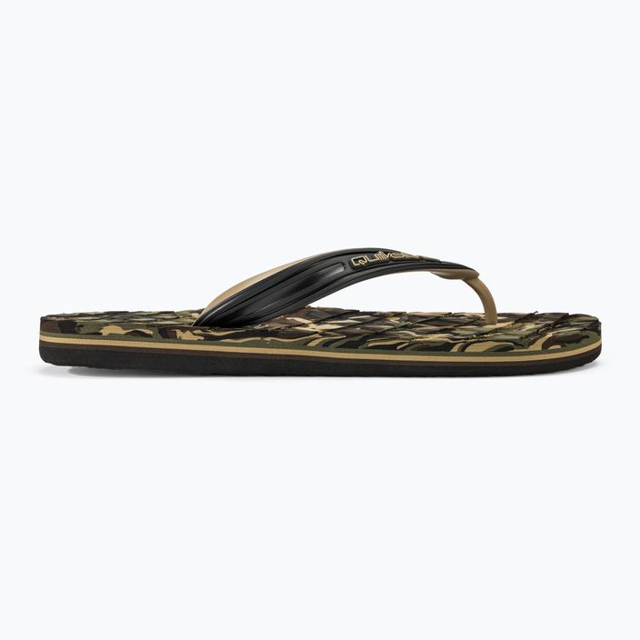 Herren Quiksilver Oahuey grün 2 Flip Flops 2