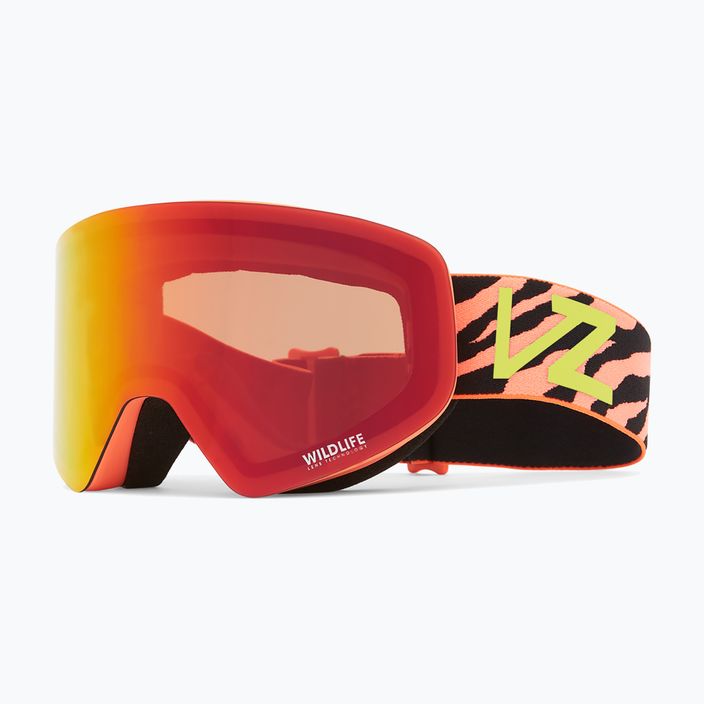 VonZipper Encore rote Snowboardbrille 5