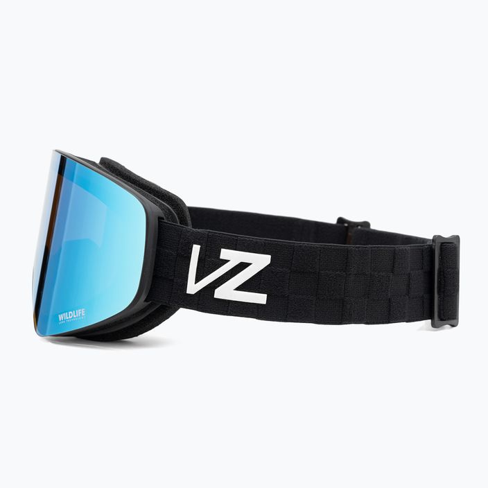 VonZipper Encore schwarz satin/wildlife stellar chrom Snowboardbrille 4
