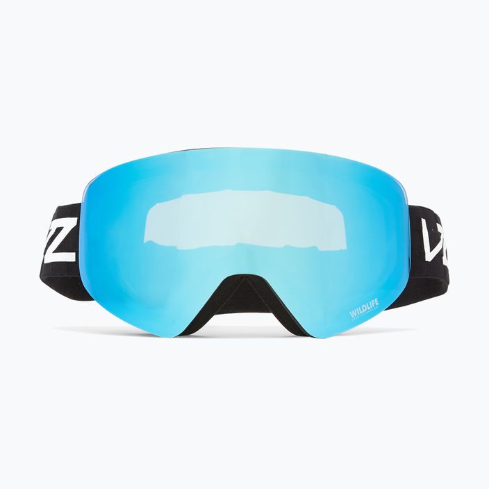 VonZipper Encore schwarz satin/wildlife stellar chrom Snowboardbrille 6