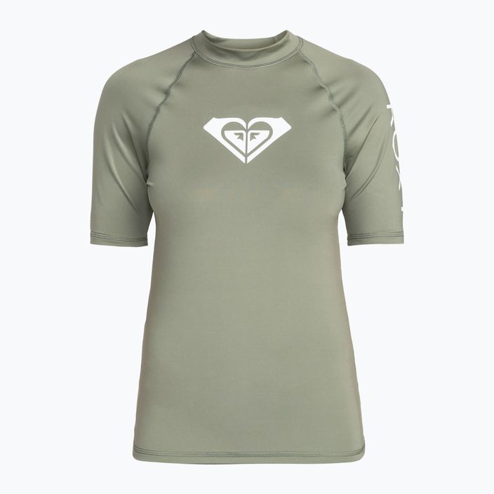 Damen Schwimm-T-Shirt ROXY Whole Hearted agave grün 6