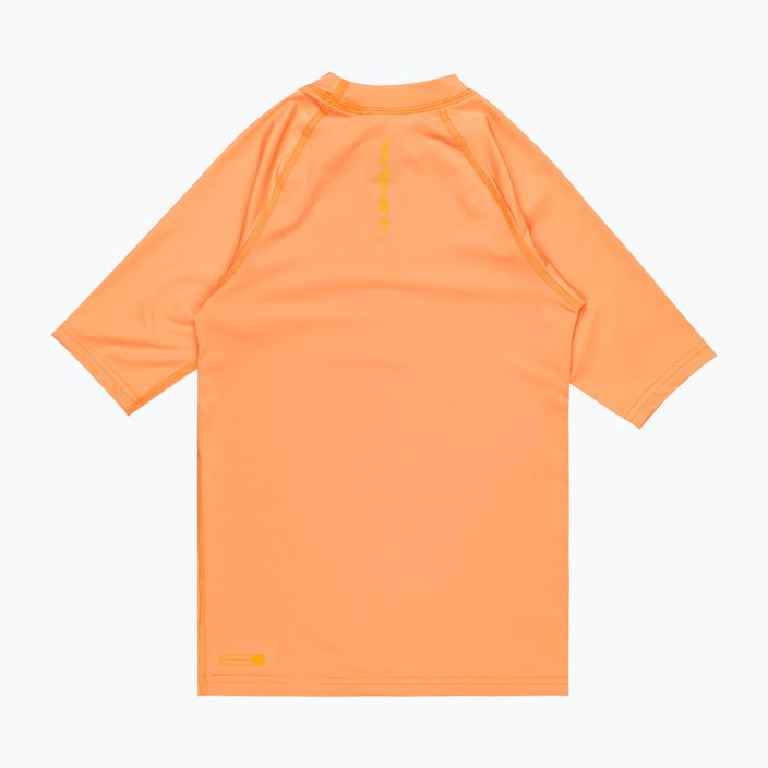 Quiksilver Everyday UPF50 tangerine junior schwimmen Shirt 2