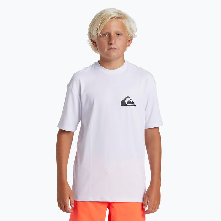 Quiksilver Everyday Surf Tee weißes Kinderschwimm-Shirt