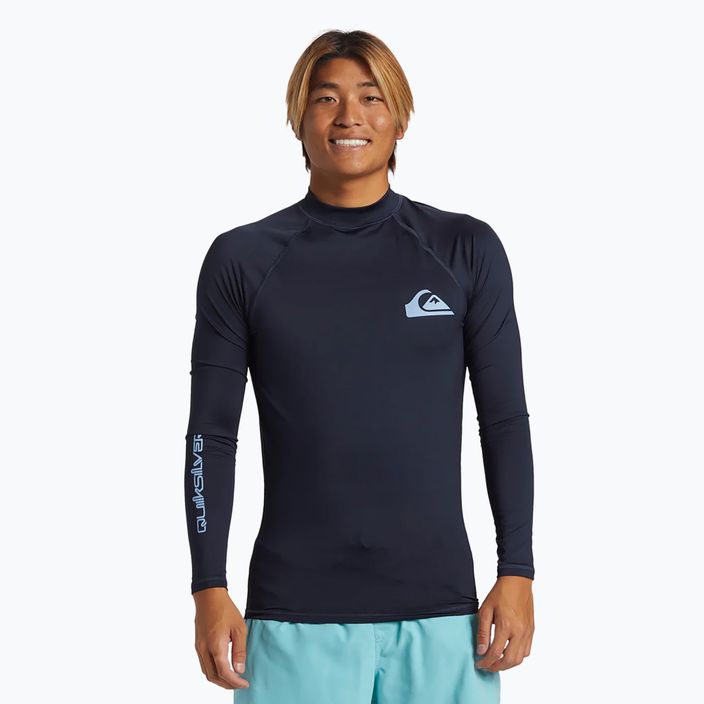 Schwimm Longsleeve  Herren Quiksilver Everyday UPF50 dark navy