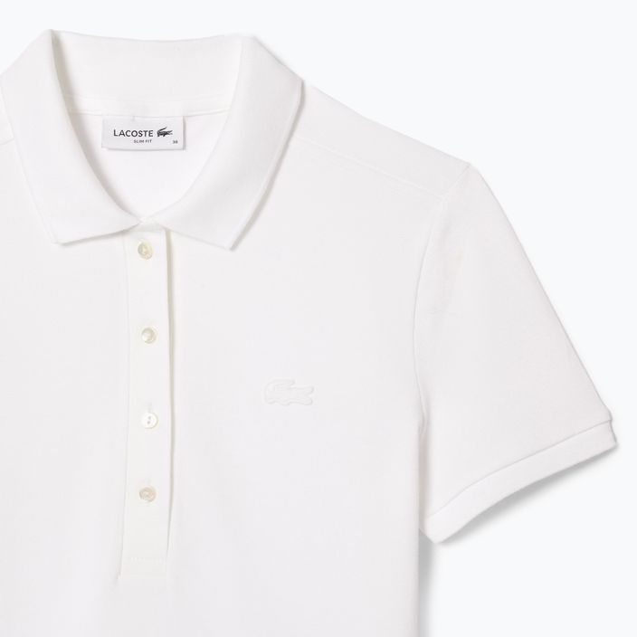 Lacoste Damen Poloshirt PF5462 001 weiß 5