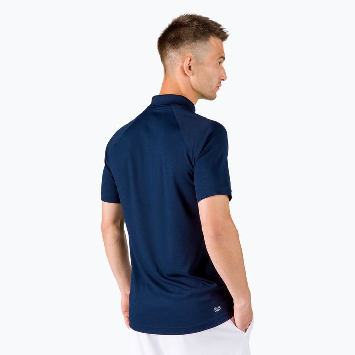 Lacoste Herren Tennis Poloshirt blau DH3201 3