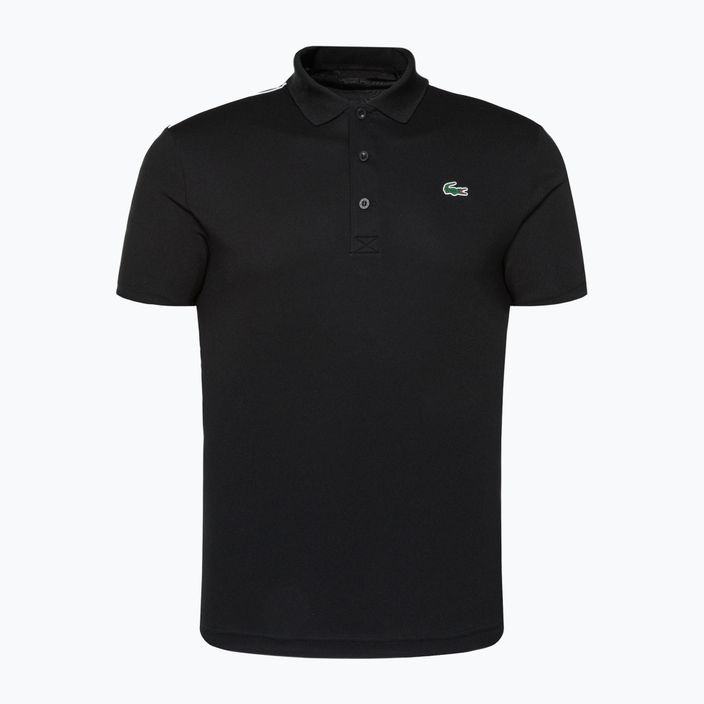 Lacoste Herren Tennis Poloshirt schwarz DH2094