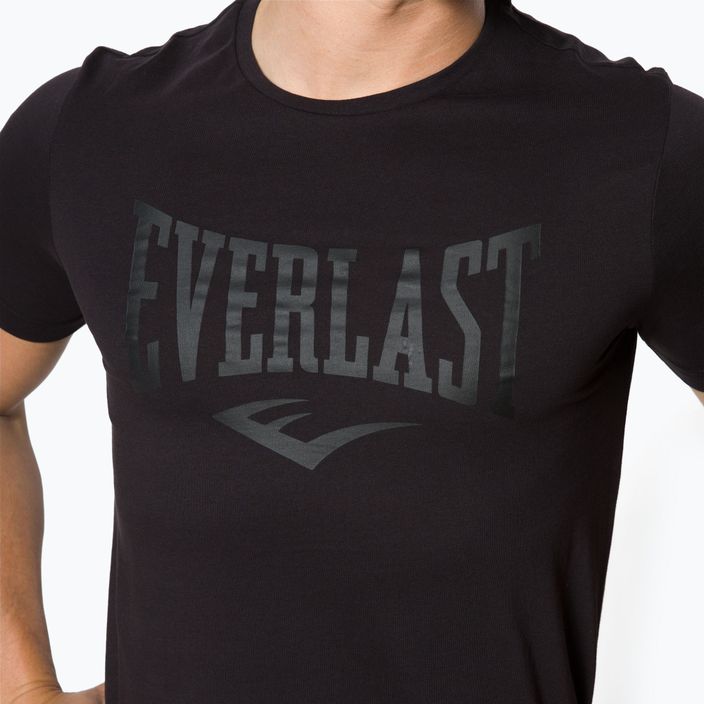 Herren EVERLAST Russel T-shirt schwarz 807580-60 4